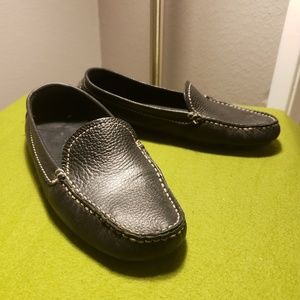 Banana Republic leather driving shoe.